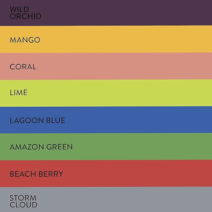 Mehron Makeup Paradise Makeup FX 8 Color Tropical Palette | Magnetic Refillable Body Paint & Face Paint Palette | Professional & Water Activated | Costumes, SFX, Halloween, & Cosplay