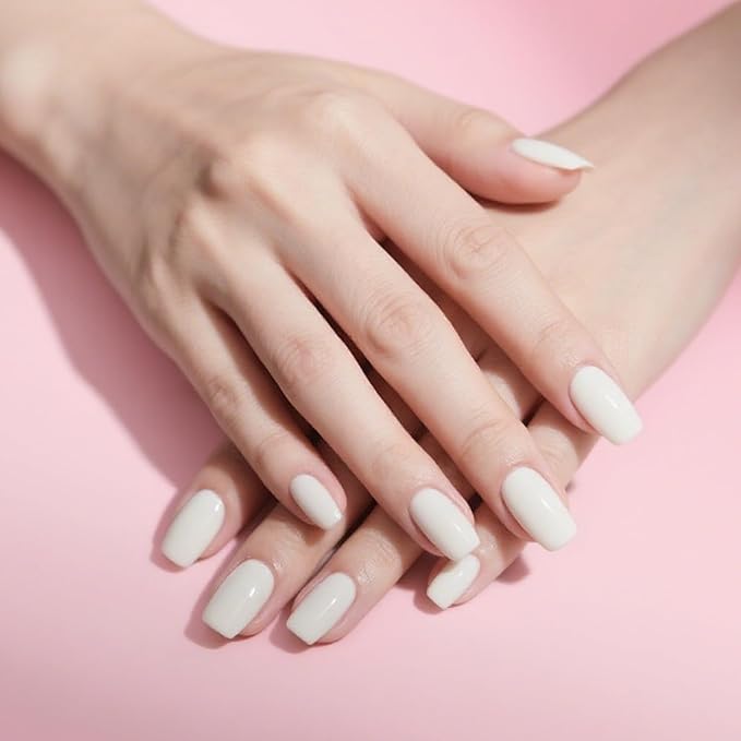 Extra Short Coffin Nail Tips, SSWSBYKE 300pcs 15 Sizes Gel Acrylic Nail Tips for Full Cover Pre-Shaped Fake Nails Tips Half Matte Press On Nails for Extension Home DIY Salon