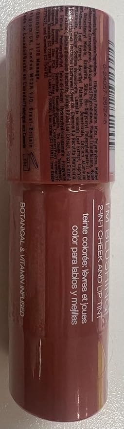 Palladio I'm Blushing 2-in-1 Cheek and Lip Tint, Buildable Lightweight Cream Blush, Sheer Multi Stick Hydrating formula, All day wear, Easy Application, Shimmery, Blends Perfectly onto Skin, Lovely