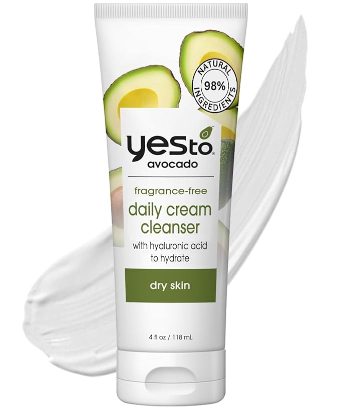 Yes To Natural Face Cleanser - Non-Toxic Vegan Face Wash, 4 Fl oz (Pack of 2) - Cruelty & Fragrance-Free Facial Cleanser for Women - Gently Removes Impurities + Leaves Skin Moisturized.