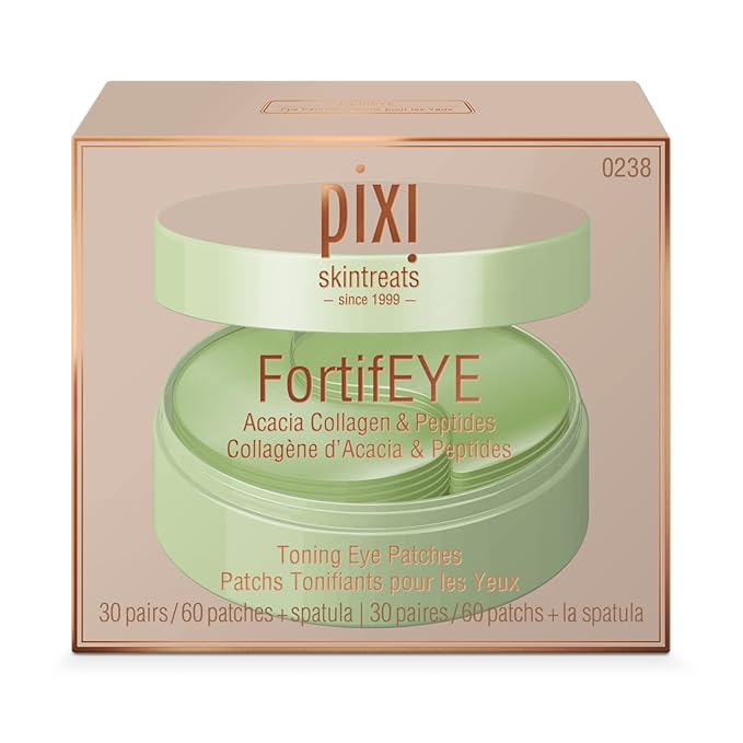 Pixi FortifEYE Hydrogel Under-Eye Patches, 30 Pairs, 60 Patches