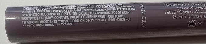 Palladio Waterproof Eyeshadow Stick with Blending Sponge, Long Lasting & Effortless Application, Smudge Free & Crease Proof Formula, Matte & Shimmer Shades, Buildable Eye Shadow (Silver Mauve Shimmer)