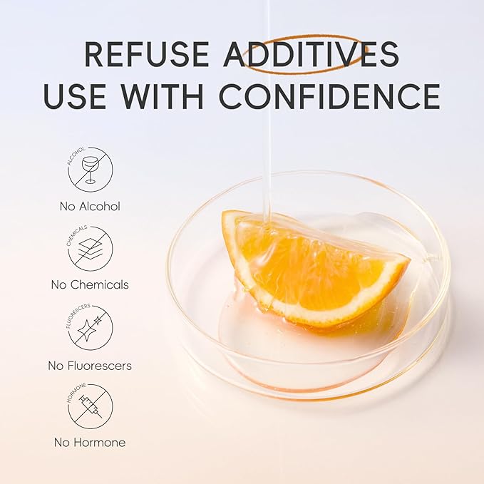 Vitamin C Skincare Set, 5-In-1 Skincare Gift Set With Cleanser, Toner, Face Serum, Face Cream, And Eye Cream, Skin Care Products For Teen Girls, Long-Lasting Moisturizing Skincare Set For Gift(5pcs)