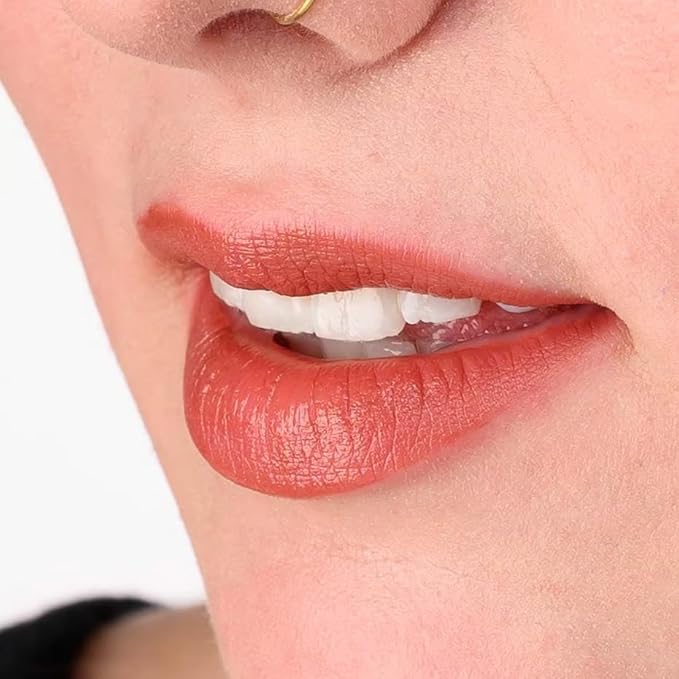 Red Apple Lipstick Spice ’N Easy Full Body Lipstick for Women - Vegan Gluten Free Organic Lipstick - Creamy Lip Color, Nourishing Lip Makeup w Vitamin E - WARM ORANGE BROWN LIPSTICK SHADE