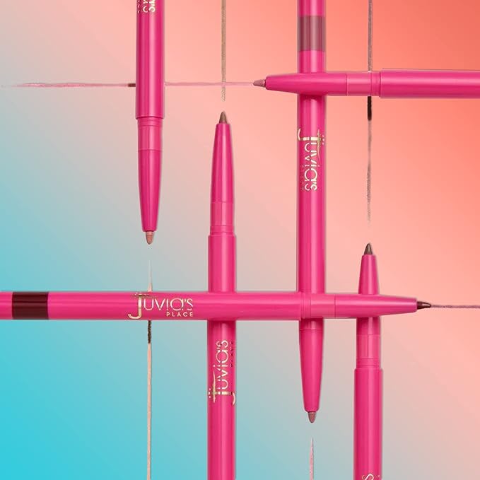 Juvia's Place Coffee Shop Luxe Lip Liner: Wine - Colorstay Matte Finish Lip Pencil, Makeup for Natural Long Lasting Beauty and Sensational Wear, Lip Stain Kiss Proof Cometics