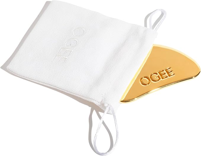 Ogee Sculptor Gua Sha Facial Tools - Zamac Gua Sha Stone Facial Massager
