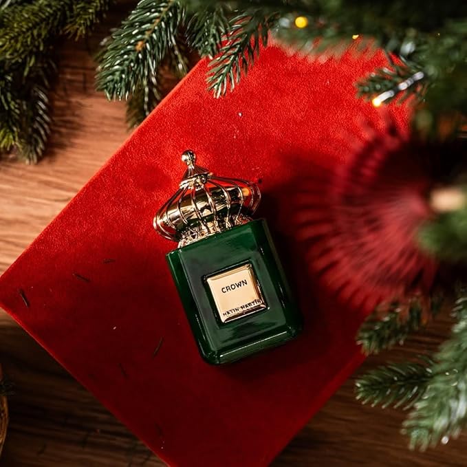 Matin Martin Crown for Unisex - Arabian Perfume for Women & Men - Long Lasting Spice & Citrus Fragrance with Bergamot, Leather, Musk, Cedarwood Notes - Arabic Cologne - Travel Size - 3.4 oz EDP Spray