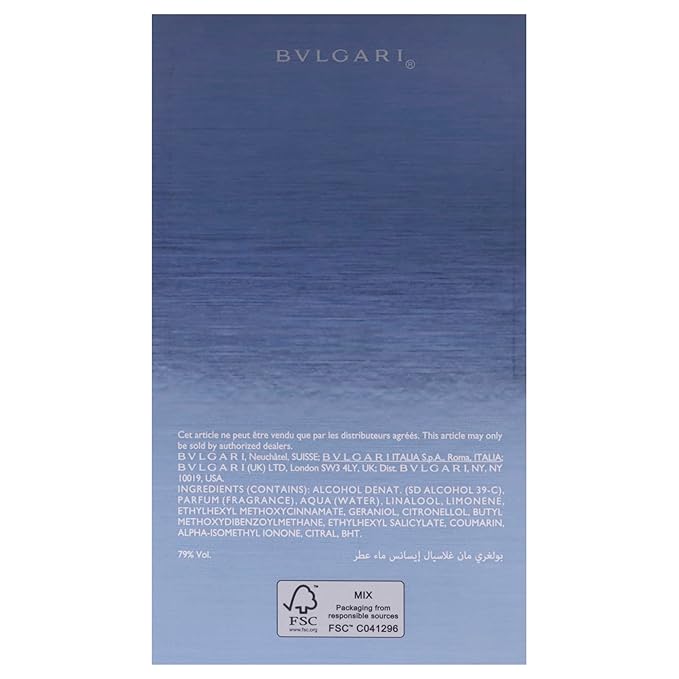 Man Glacial Essence by Bvlgari for Men - 3.4 oz EDP Spray