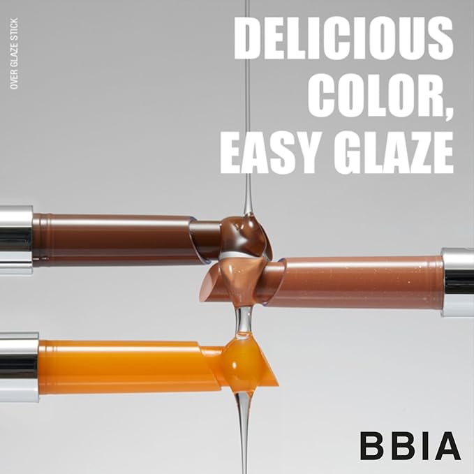 BBIA Over Glaze Stick - Lip Plumping Gloss Melting Balm Lipstick, Intensive Volume Up, High Shine & Glossy, Ultra Watery Moisturizing & Volumizing, Glowy Texture, Korean Lip Makeup (08 BERRY GLAZE)