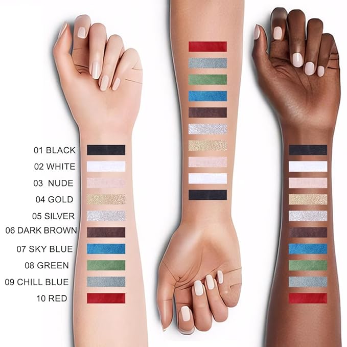 Kaely Black Waterline Pencil Eyeliner, Sharpenable Multi-Use Gel Eyeliner Pencil, Eye Liner Waterproof Smudge proof, Smooth Eye Makeup Liners, delineador de ojos contra el agua, 01