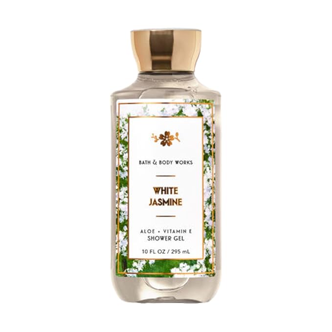 Bath & Body Works Signature Collection Shower Gel For Women10 fl oz (White Jasmine)