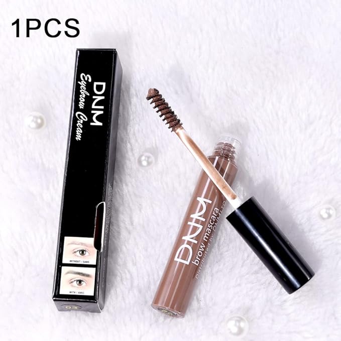 Kaely Eyebrow Gel Waterproof,Longwear Tinted Eye Brow Mascara,Eyebrow Color Makeup kit,maquillaje gel para cejas a prueba de agua,Long Lasting Eyebrows Vegan cosmetics,02 Chocolate