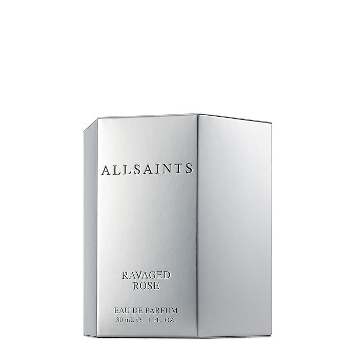 AllSaints Ravaged Rose Eau De Parfum - Floral & Fruity Perfume with Rose Fragrance - Intense Unisex Perfume with Amber & Woods - Rich Fragrance for Daytime Wear - 30mL/1 fl oz