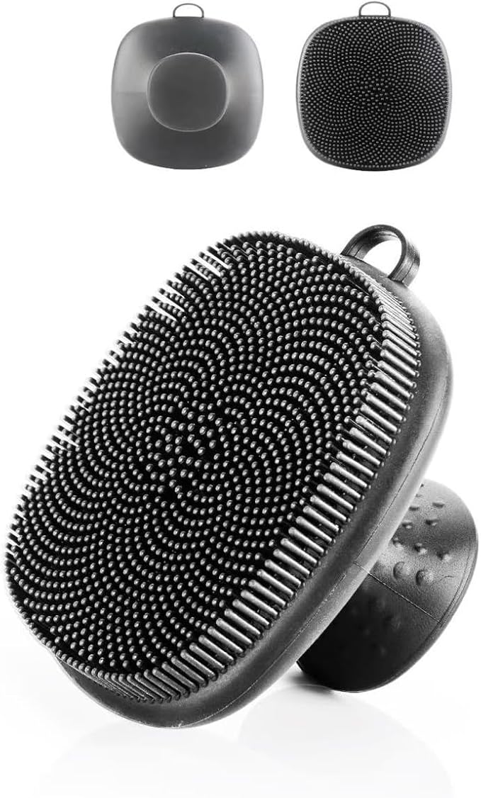 Facial Cleansing Brush Silicone Face Wash Brush Manual Waterproof Cleansing Skin Care Face Brushes,Manual Facial Cleansing Exfoliating Brush