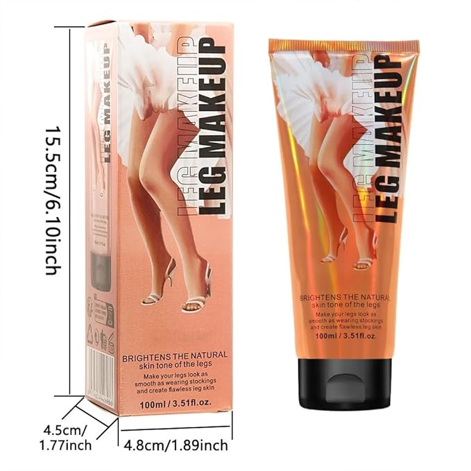 Waterproof Body Concealer – Tattoo, Scar & Vein Cover Up | No-Transfer Leg Makeup & Body Foundation for Flawless Skin, Long-Lasting Coverage for All Skin Tones – 100ml (MEDIUM)