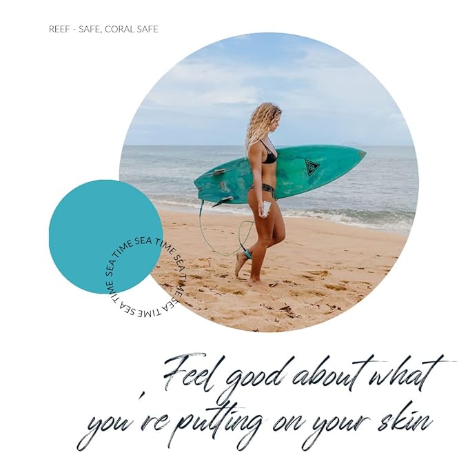 Reef Safe Sunscreen SPF 50 Facestick - Biodegradable, Hawaii & Mexico Approve, Zinc, Vitamin E, Oxybenzone & Octinoxate Free, Water Resistant, Natural Ingredients, Made in USA by Coral Safe