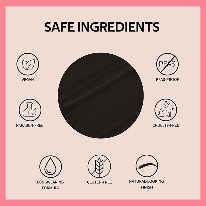 KIMUSE Instantly Semi-Permanent Eyebrow Gel, Long Lasting Eyebrow Tint, Waterproof Tinted Eye Brow Gel, Transfer-Proof, Smudge-Proof, Eyebrow Makeup Gift for Women & Girl, 0.17oz