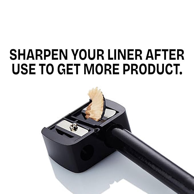 K7L Deep Black Eyeliner (Vegan) - Waterline Application and Versatile Eyeliner that is Waterproof and Smudge-Proof