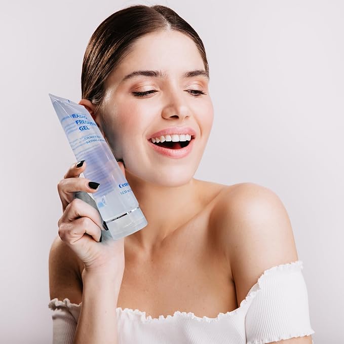 Radio Frequency Gel for Use with RF Facial Machine, Conductive Gel for Face Microcurrent, Use for Skin Soothing and Hydrating, 300g Tube