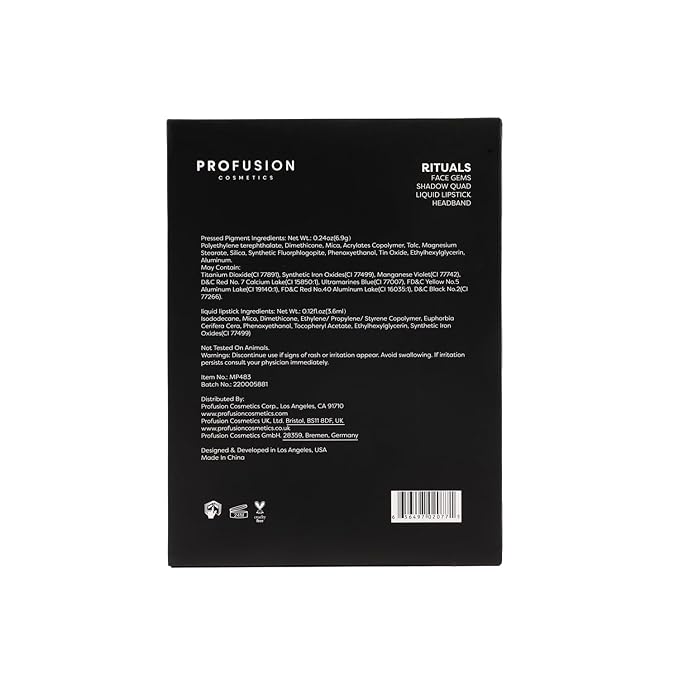 Profusion Cosmetics Rituals 4 PC Look