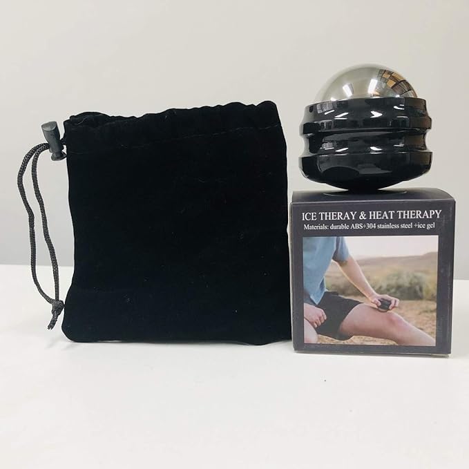 Cold Massage Roller Ball - Stocking Stuffers Gifts for Men Women Teens BoysοΌStays Cold for 6 Hours,Sports Fitness Relaxations Gift,Rapidly Relieve Muscle Pain and Tension
