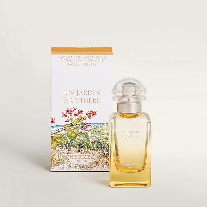 HERMÉS Un Jardin A Cythere Eau De Toilette Refillable Spray for Women, 1.7 Ounce (New 2023)