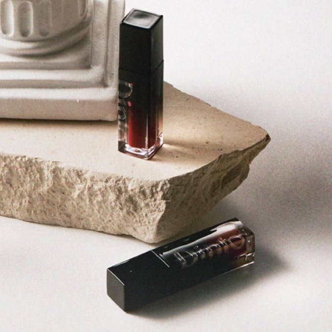 DINTO Blur-Glowy MINI Lip Tint (253 Ad Veritas) - Glossy Finish, Hydrating, Long Lasting, Lightweight Texture, Non-Sticky, Vegan & Cruelty-Free, Korean makeup (11 colors)