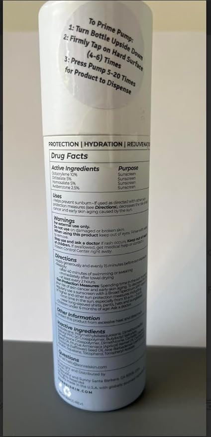 Sonrei Sea Clearly Hydrating Facial SPF 35 + Anti-aging Growth Factor Clear Sunscreen Gel & Primer | Broad Spectrum UV Protection | Water Resistant, Vegan, and Reef Safe | Non-greasy (3-Pack)