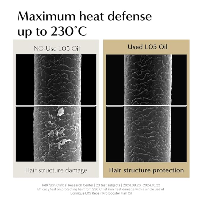 Korean Yuja Hair Oil L05 Heat Protectant Oil for Frizz & Breakage | Deep Repair with Keratin & Amino Acids | Korean hair care