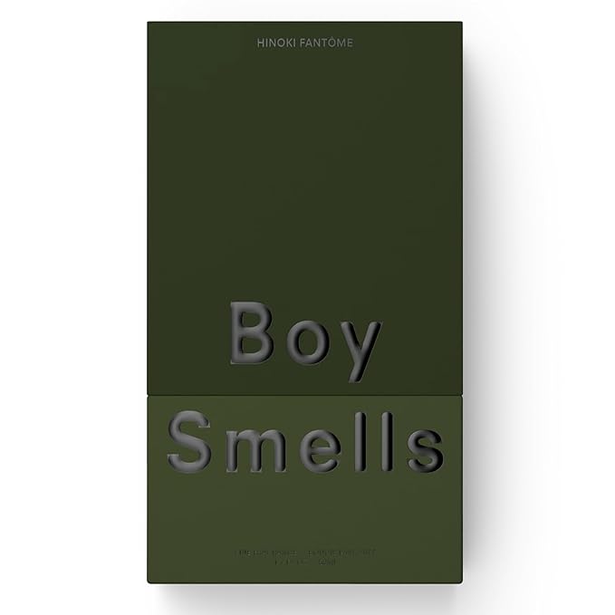 Boy Smells Hinoki Fantôme - Woody Spicy Perfume with Cardamom Cedarwood and Smoked Amber Notes - Long Lasting Fragrance Eau de Parfum Spray - 50ml