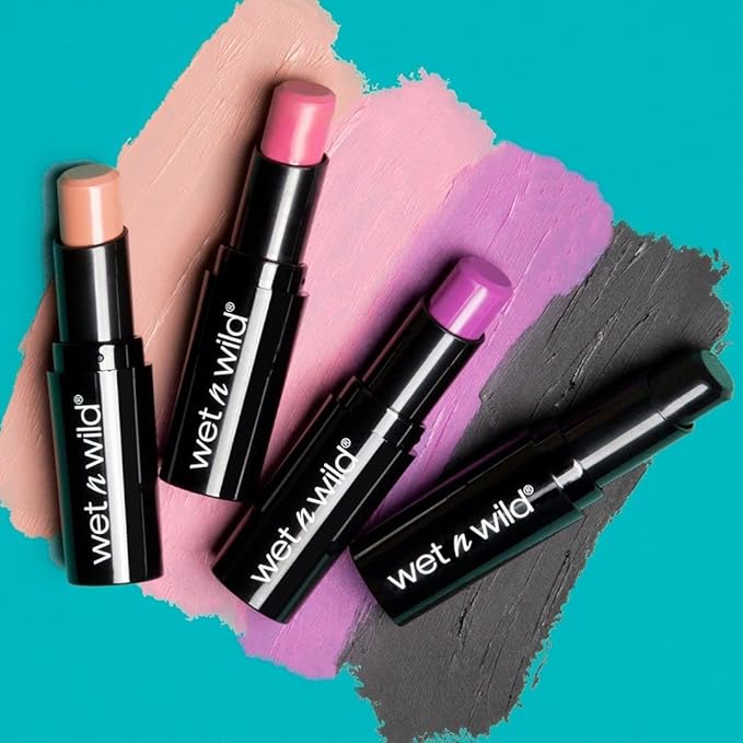 wet n wild Lipstick Perfect Pout Lipstick Red Ring Around The Rosy, Non-Tacky, Non-Sticky Long Lasting, Lip Color (Pack of 2)