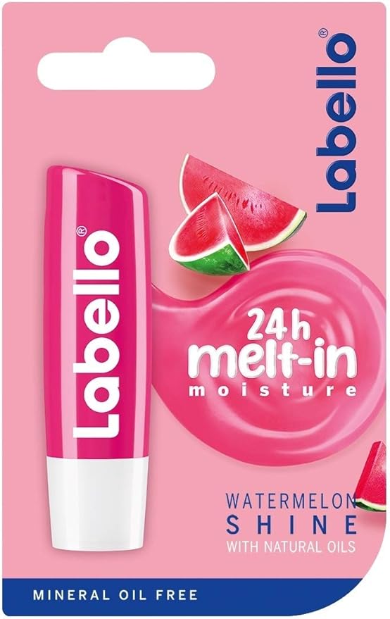 Labello, Watermelon Fruity Shine Lip Balm, Gram