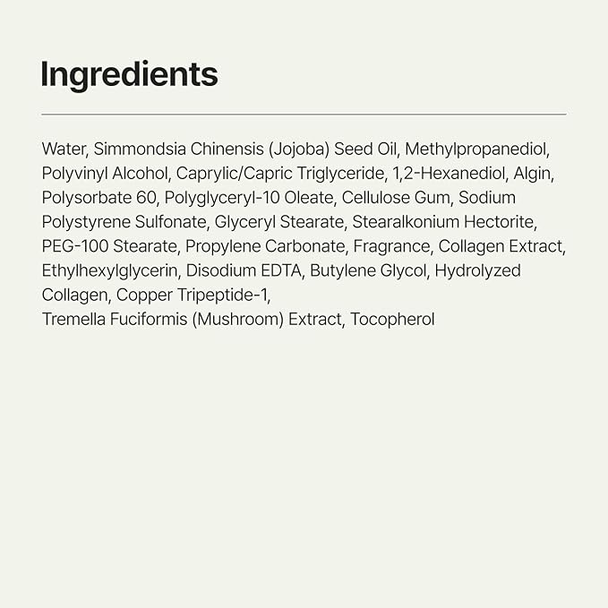 Collagen Overnight Wrapping Peel Off Facial Cream Mask with Jelly Brush, For Elasticity, Hydrating, Hydrolyzed Collagen & Peptide, Glass Skin, Korean Skincare, 2.73 Fl Oz