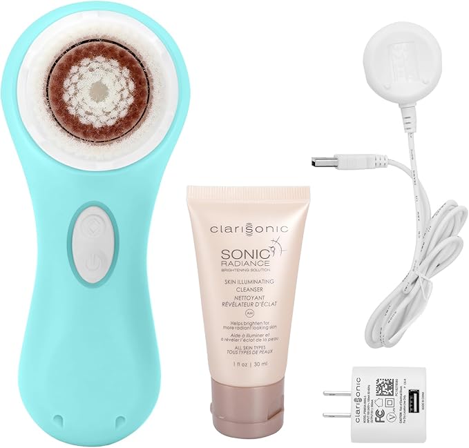 Clarisonic Mia 2 Acoustic Wave Facial Skin Facial Cleansing Brush (Sea Breeze)