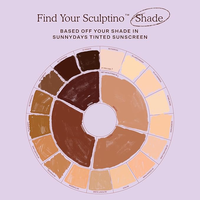 Tower 28 Sculptino Soft-Matte Cream Contour and Bronzer - Clean, Cruelty-Free Face Makeup – Sensitive Skin Safe - Shade: Getty, Light Medium with Neutral Undertones, 0.16 FL Oz / 4.5 mL