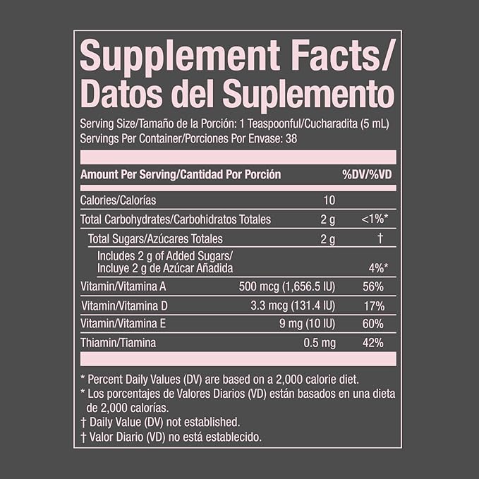 Emulsion de Escocia Cherry Flavor with Vitamins and Cod Liver Oil for Kids and Adults | Pleasant Taste | Immune and General Wellness Support | 6.5 Oz | 3-Pack