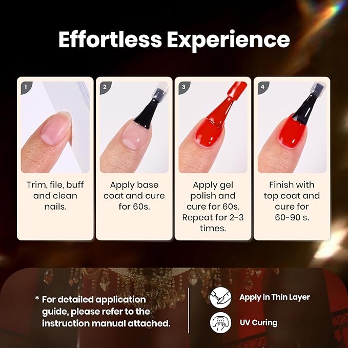 beetles Gel Polish Set - Winter Gel Nail Polish Kit Gilded Veil 25 Colors Black White Burgundy Blue Nude Grey Green Glitters UV Led Nail Polish with Top Base Coat Soak off Nail Art Gift for Women