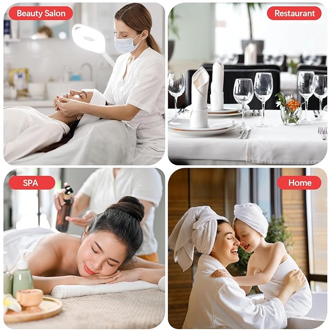 Hot Towel Warmer, 5L Towel Warmer Cabinet, Mini All-Around Fast Heating Machine with Stainless Steel Racks, Professional Towel Heater for Spa, Salon, Beauty, Barber, Massage, Gym, Home, White