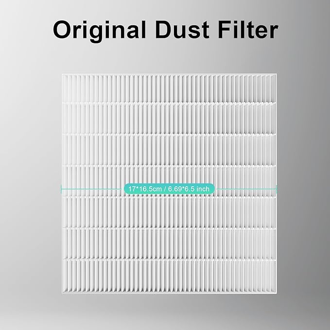 L'UGX Nail Dust Collector Filter, 2Pcs Reusable Filter for L'UGX Professional Nail Dust Vacuum Machine LG622