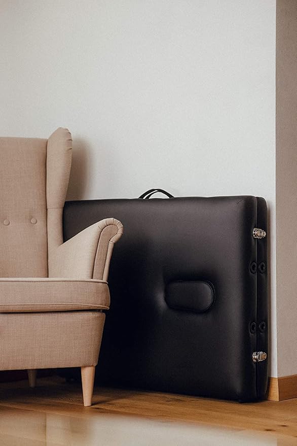 Luxton Home Premium Foam Massage Table Portable Foldable Massage Bed Height Adjustable, 72 Inches Long 27 Inches Wide Home Salon Spa Bed Tattoo Table with Accessories & Carrying Case, Easy Set Up