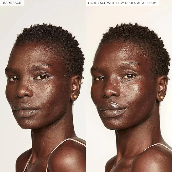 Glow Recipe Watermelon Niacinamide Dew Drops - Brightening, Plumping Hydrating Face Serum, Makeup Primer + Liquid Highlighter with Hyaluronic Acid - Dewy & Glowing Korean Skin Care (40ml)