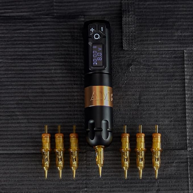 Ambition Glory Tattoo Cartridges #10 Bugpin 3RL Needles Disposable 20pcs 0.3mm 3 Round Liner for Rotary Tattoo Machine Supply