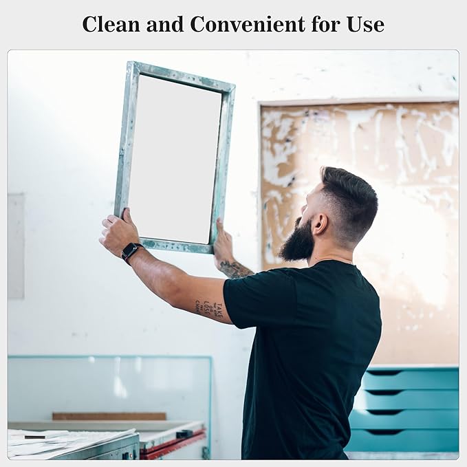 Caydo Screen Printing Emulsion Remover Kit Includes Silk Screen Photopolymer Emulsion Stencil Remover (Mix - 2000oz) - Screen Printing Supplies