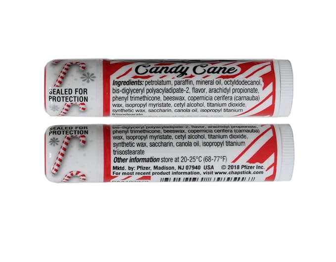 ChapStick Limited Edition Candy Cane, 12CT .15OZ