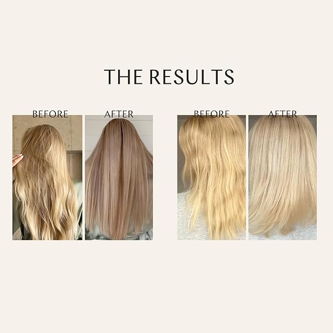 Silver Shampoo 10.1 Fl Oz, Anti-brass, Violet pigments Neutralizes Golden Tones & Gives Cool Tone, Colour preserving, 100% vegan & Sulphate/Silicone free