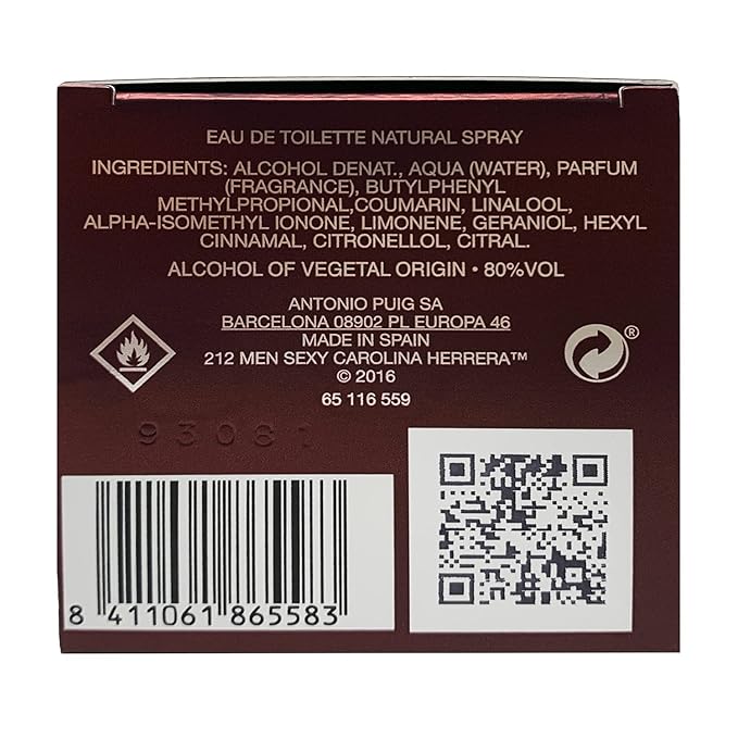 212 Sexy FOR MEN by Carolina Herrera - 3.4 oz EDT Spray