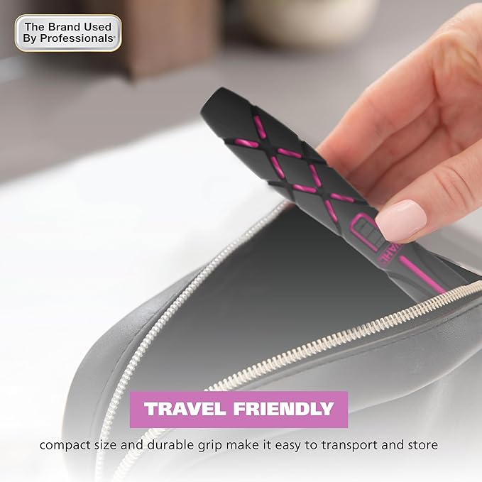 Wahl DualTech® Battery-Powered Hair Trimmer, Face Trimmer for Women Double Sided Detail Trimmer Head, Comfort Grip Body, Facial Hair Remover for Women Model 3026635