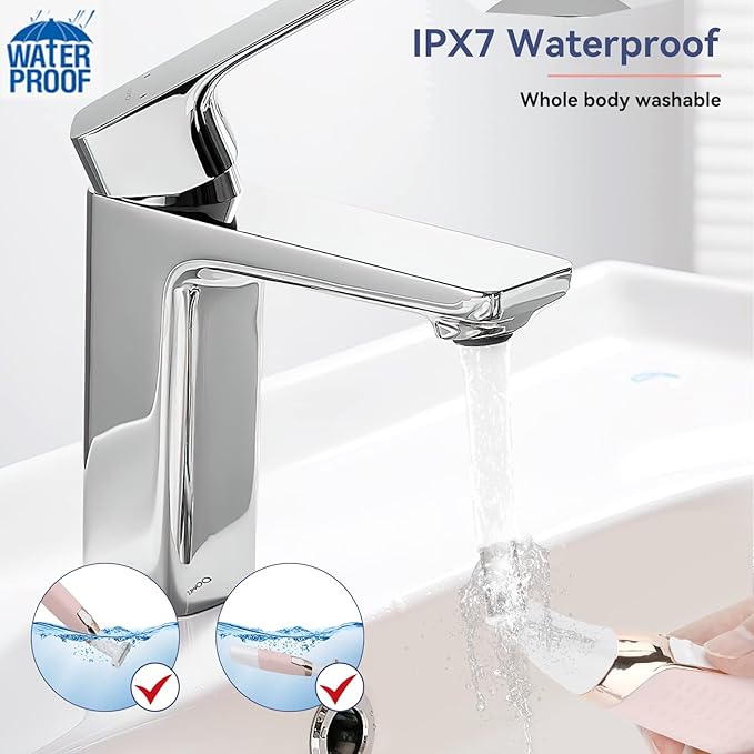 Face Razors for Women, BestMal Bikini Trimmer 5 in 1 Wet/Dry Electric Shaver Razors for Face Nose Eyebrow Beard Mustache Arm Leg Armpit Pubic Area Painless Rechargeable Facial Hair Removal for Women