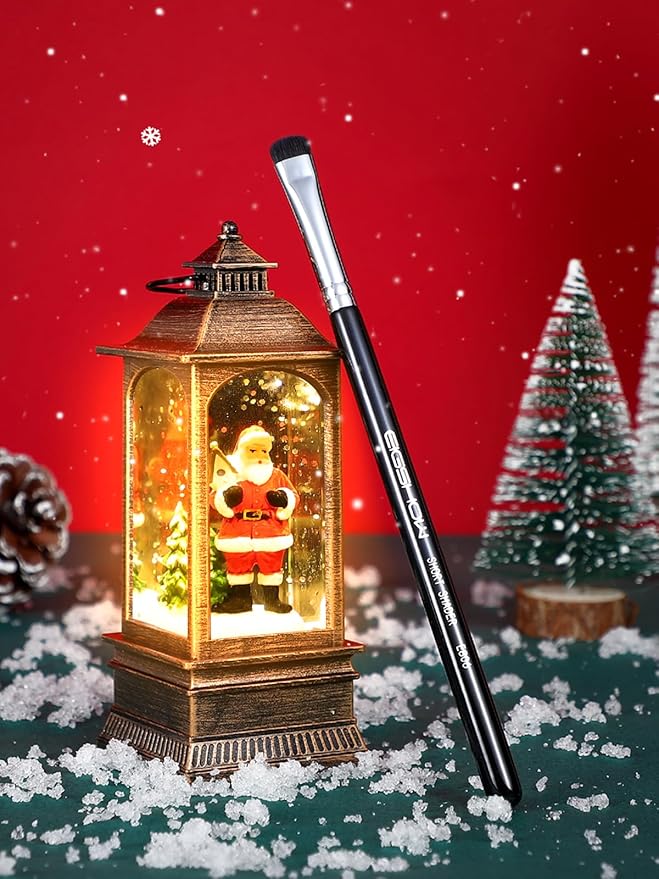 Eyeshadow Smudge Brush, EIGSHOW Short Shader Precision Makeup Brush High-End for Creasing & Cat Eye Makeup, Premium Quality, Cruelty-Free (E806)