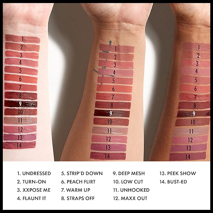 NYX PROFESSIONAL MAKEUP Lip Lingerie XXL Matte Liquid Lipstick - Xxpose Me (Peach Pink)